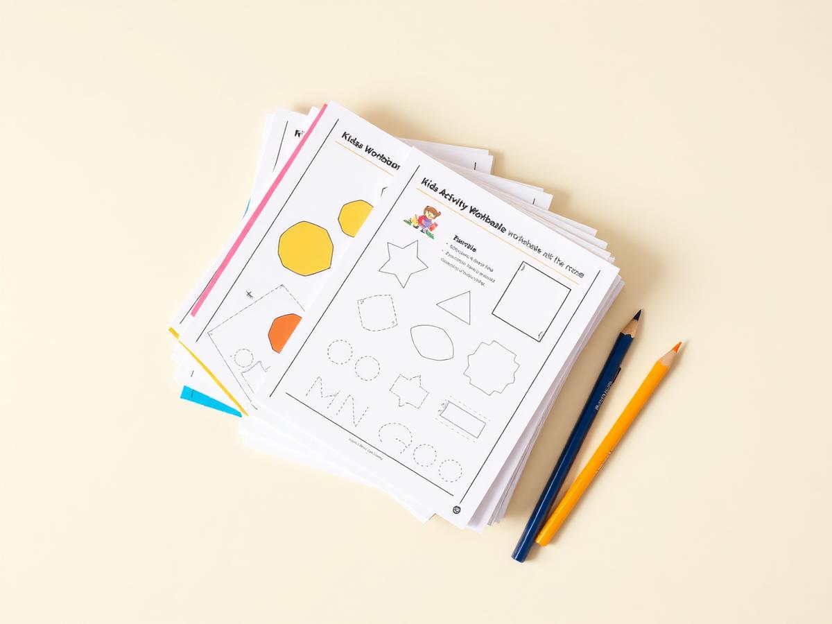 NeuroMinds Kids printable activity bundle mockup